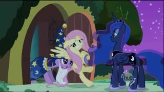 Princess Luna and Fluttershy Scene but its vocoded with Stickerbrush Symphony
