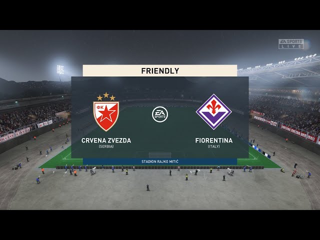 CRVENA ZVEZDA vs. FIORENTINA - FIFA 23 