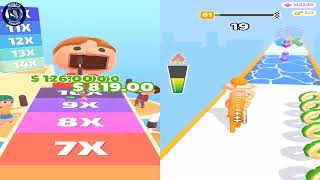 Popsicle Stack vs Long Neck Run | Fun Games | Android Gameplay