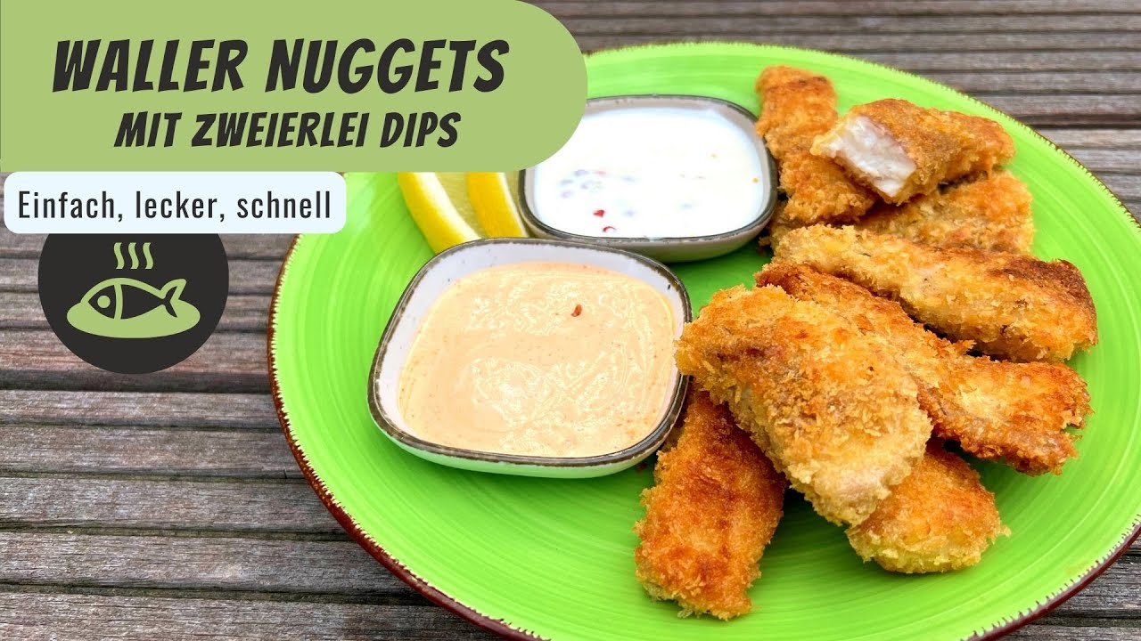 Waller Nuggets mit zweierlei Dips - YouTube