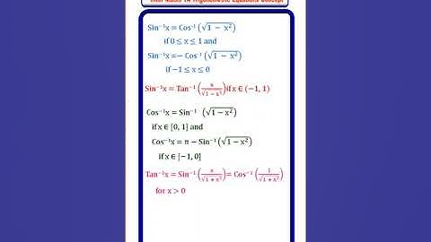 TS Eamcet 2023 || Inverse Trigonometry Concept for eamcet 2023 || Maths concept for EAMCET 2023
