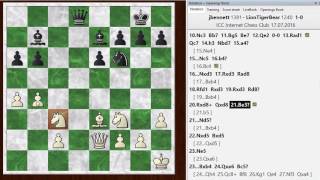 Blitz chess postmortem #685: Sicilian defense - Kan variation
