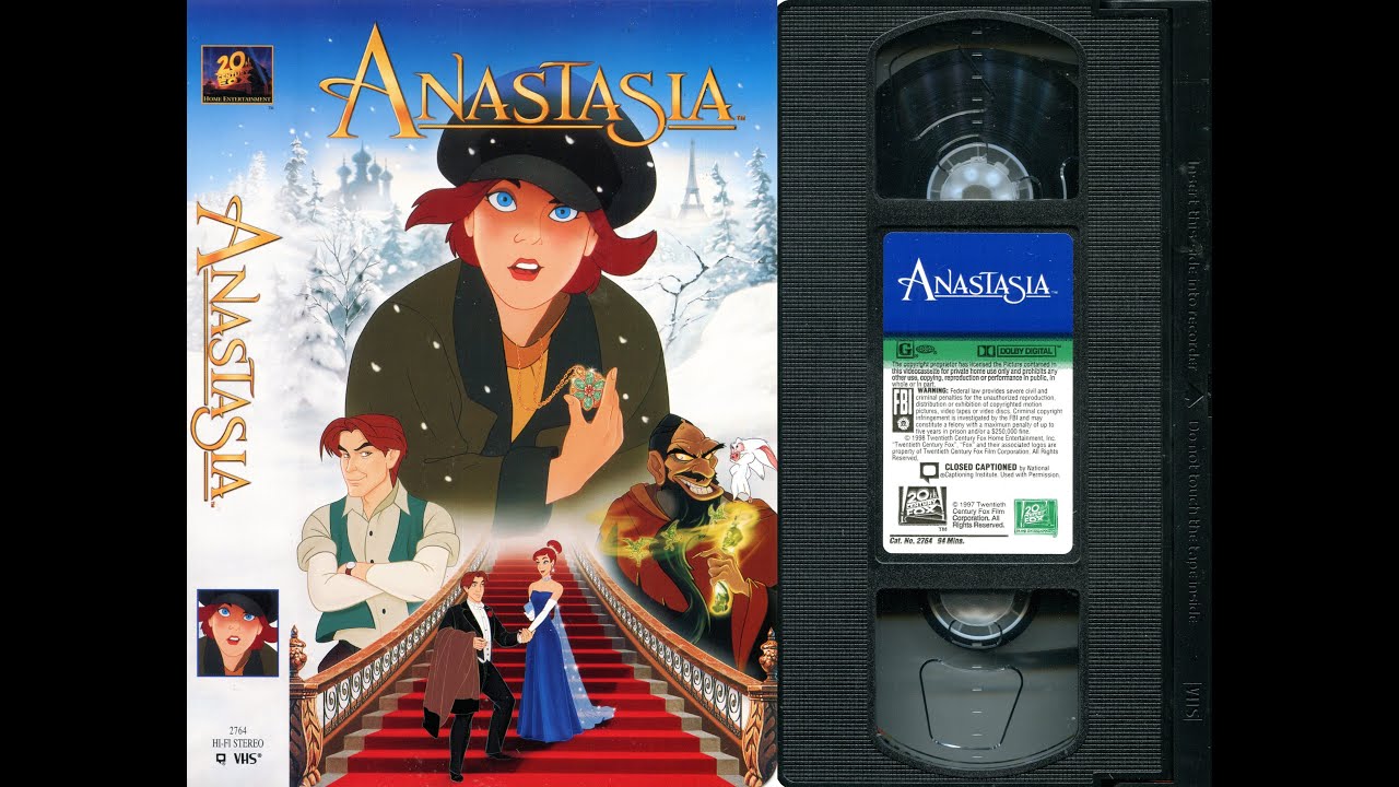 Opening to Anastasia (US VHS; 1998) - YouTube