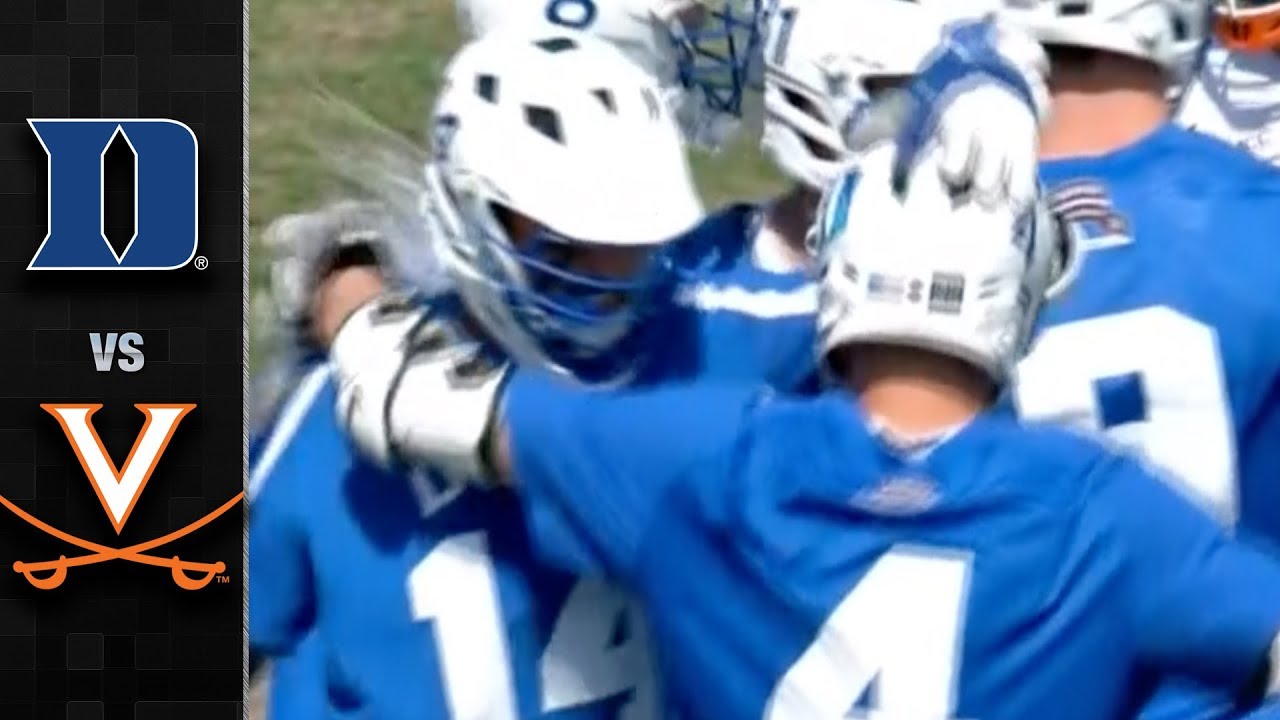 Duke vs. Virginia Men's Lacrosse Highlights (2018) YouTube