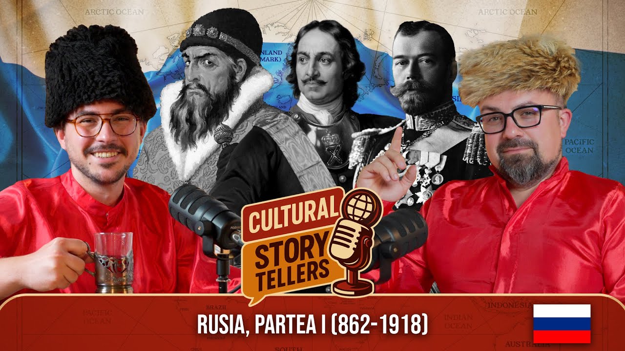 RUSIA, PARTEA 1: Petru a fost mare, Ivan a fost groaznic  | EP. 1 CULTURAL STORYTELLERS