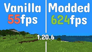 Huge fps in 3 minutes | Minecraft 1.20.6