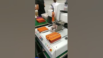 automatic screw locking machine video