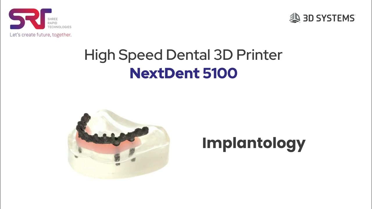 3D Systems NextDent 5100 3D Printer YouTube