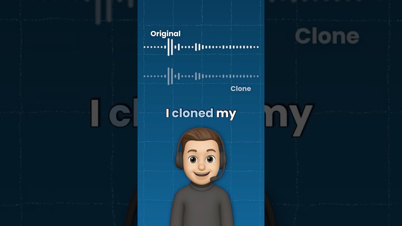 I cloned my own voice with code 🤯