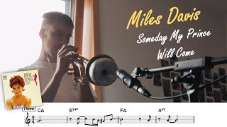 Someday My Prince Will Come  (Miles Davis theme and solo [Bb trumpet]) - Miles Davis