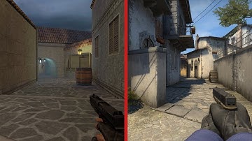 CS:GO vs CS:S vs CZ vs 1.6 | Inferno