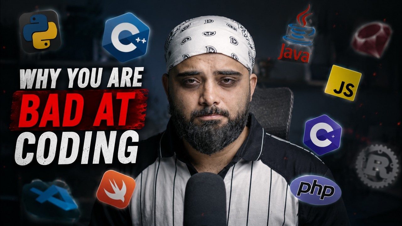 Coding Isn't Hard. You're Making These 5 Mistakes. - YouTube