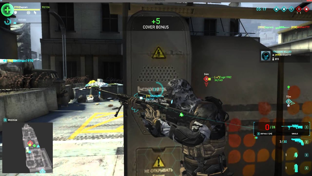 Sniping with SRS-H SV WDG on Nukes [PRN] Sepram, GRP EU