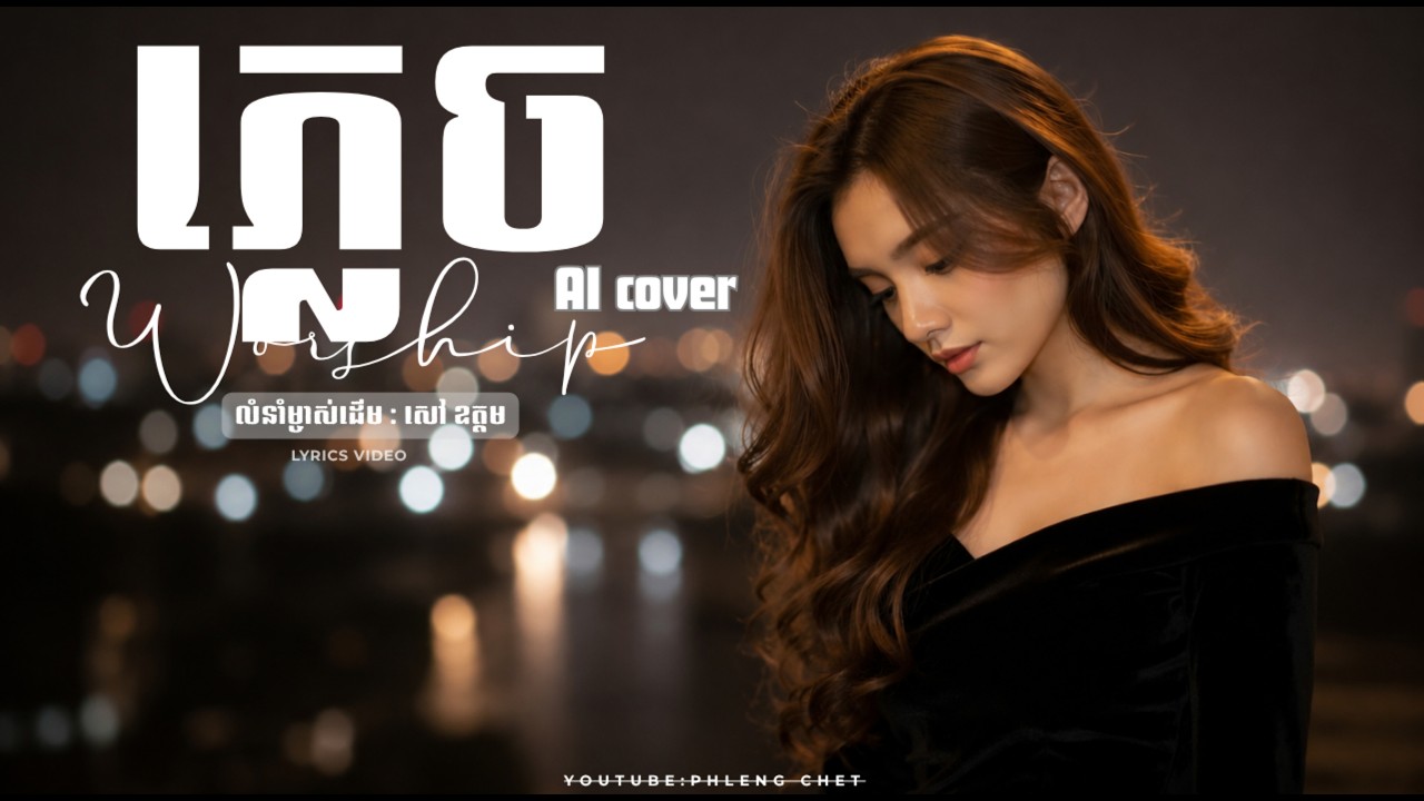 ភ្លេច​ - សៅ ឧត្តម ​| Cover Song - Phleng Chet (AI Female Version) | Lyric Video