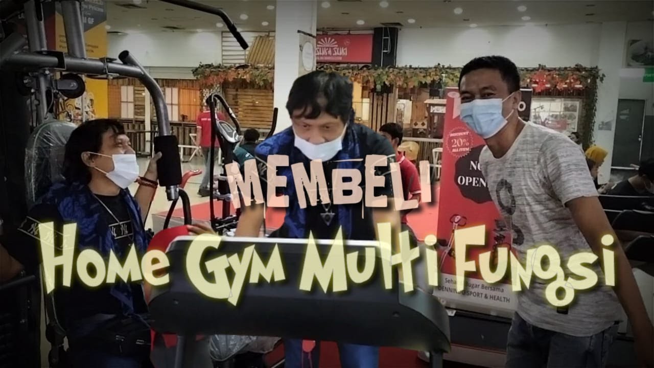 cari alat fitnes Home gym multifungsi