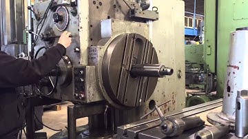 4" Tos Horizontal Boring Mill W100