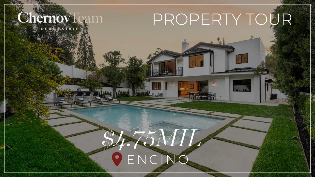 Property Tour 4640 Alonzo Ave, Encino YouTube
