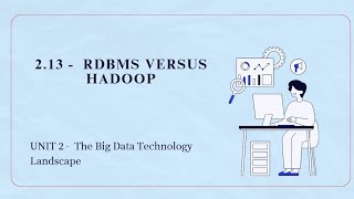 2.13 - RDBMS versus HADOOP