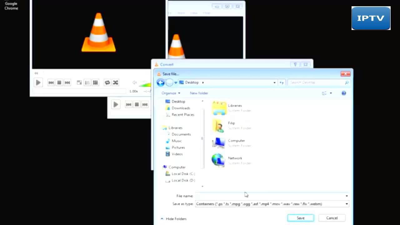 watch online TV using VLC media player 2014/2015 YouTube
