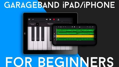 GarageBand iPad/iPhone Tutorial For Brand New Beginners! // How To Make A Song In GarageBand iOS