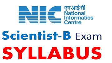 nic scientist b syllabus, nic scientist b exam preparation, nielit scientist b syllabus 2020