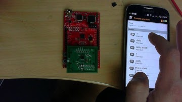 Powerless NFC Tag Writing/Reading