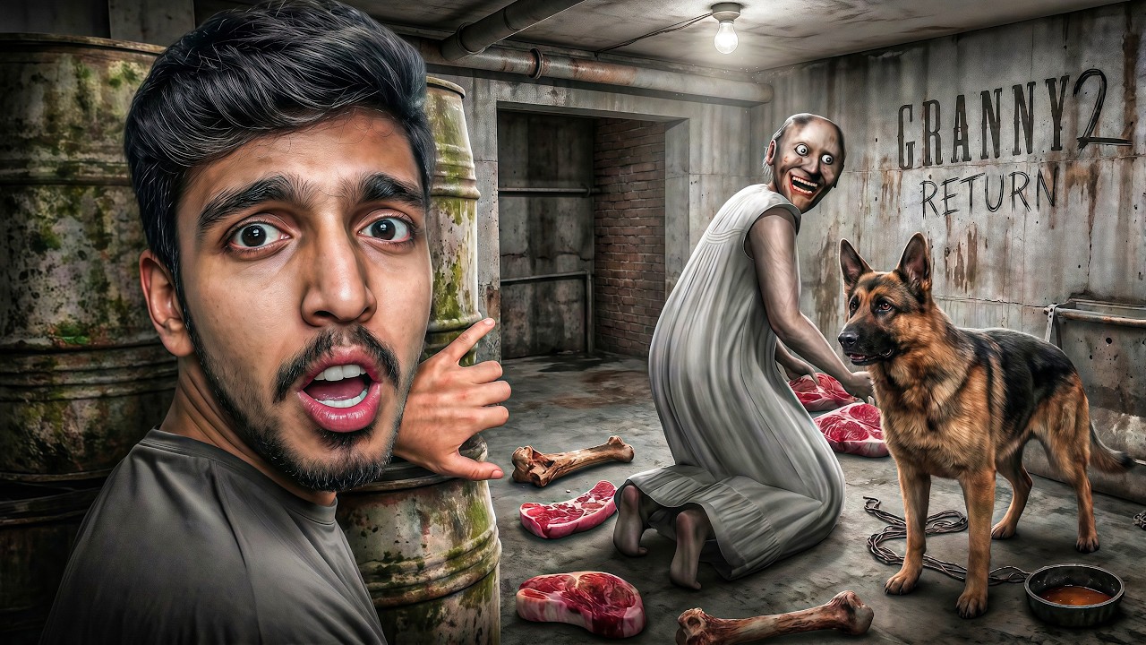 I Found Granny’s SECRET DOG in Her House! 😨🐕