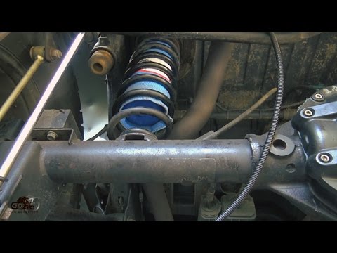 Airbag suspension on Jeep Wrangler JK from Airbag Man –  how to install