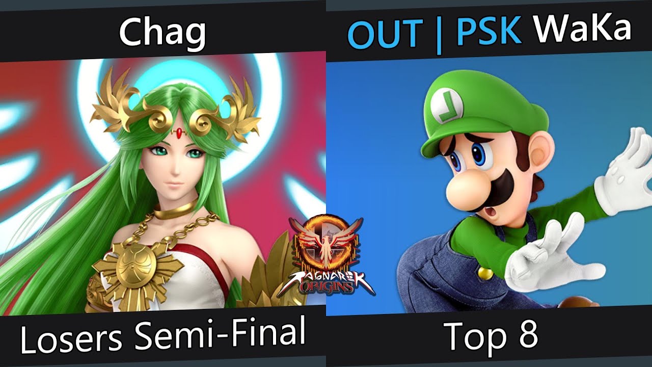 Ragnarok: Origins - Chag (Palutena) VS WaKa (Luigi) - Top 8 - Losers Semi-Final