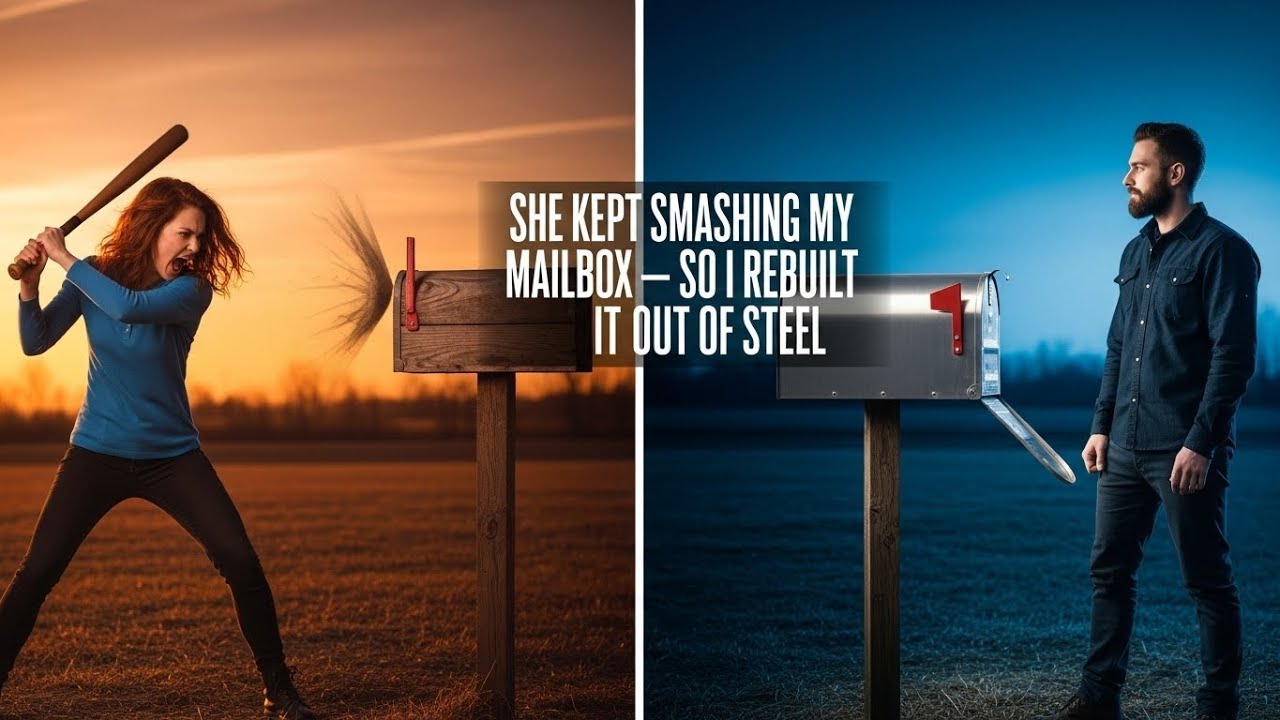 She Kept Smashing My Mailbox Every Week — So I Rebuilt It Out of Steel and Waited.