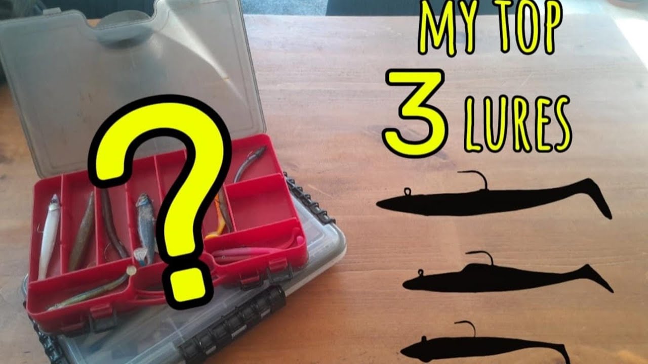 My top 3 lures for Pollock and Bass and why the best lure I've ever used isn't in the No.1 spot.