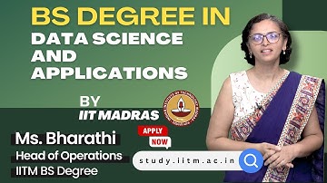 BS Degree in data science and applications | Full Video | 2025 | IIT Madras