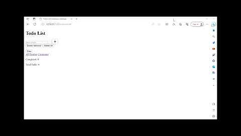 Frontend Coding Ninja Project ToDo List