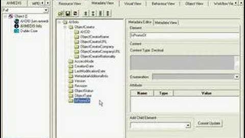 AXMEDIS Metadata Editor
