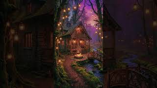 Twilight Cottage of the Enchanted Woods | Cozy Fantasy Lo-Fi