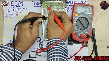 Ecm Training Class-36 | Low Side injector section Feedback Circuit explain | edc17c55 ecm bosch.