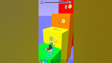 Ladder race (lvl 73-74) | mini games #shorts #Androidgames #iOSgames