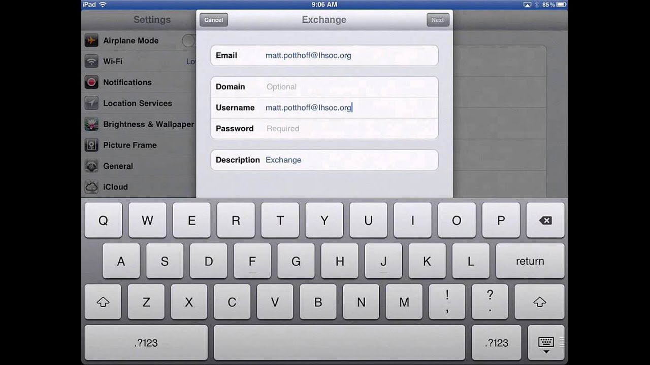 How To Add School Gmail Account To IPad YouTube