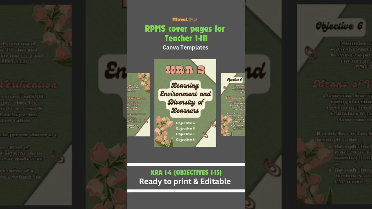 RPMS Portfolio for Teacher I-III