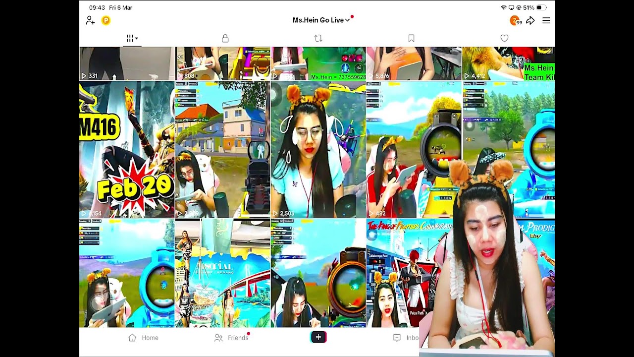 📣နေမျိုးအောင် ညီမ တက်လာဘီကွ🥶 အပတ်စဉ် “ဗုဒ္ဓဟူး , သောကြာ , တနဂ်နွေ”3ရက်တိုင်းဟာ”မဟိန်းရဲ့MLBB”Stream