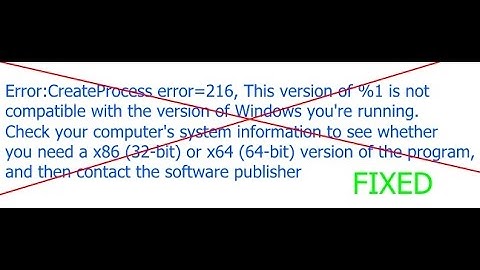 FIX: "Error: CreateProcess error=216, This version of %1 . . . " - Gradle project refresh failed