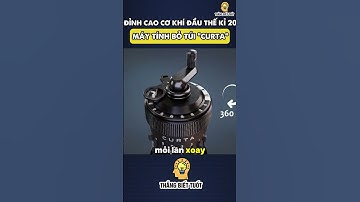 Máy tính bỏ túi "CURTA" - Đỉnh cao của cơ khí đầu thế kỉ 20 #shorts #thangbiettuot