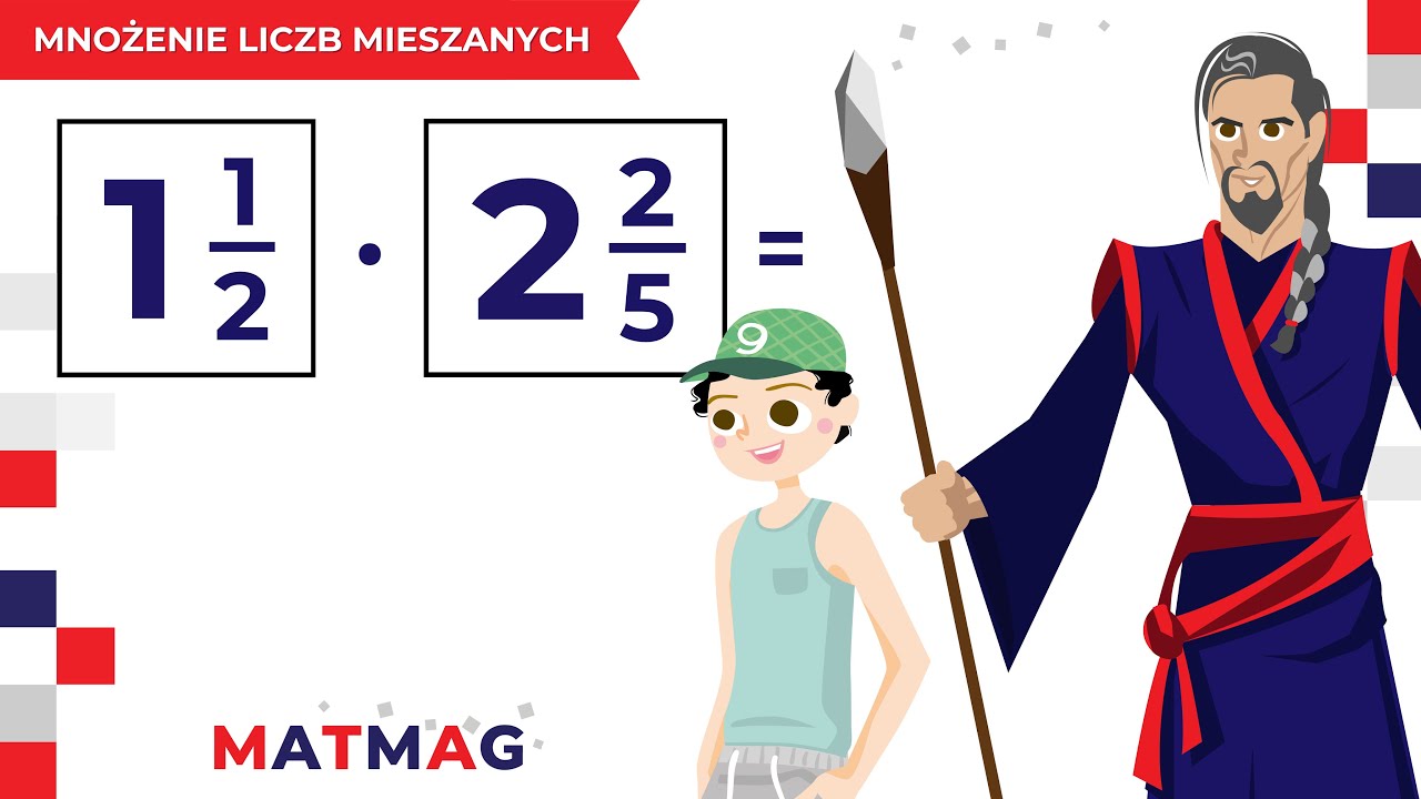 Mnożenie liczb mieszanych ⭐ MATMAG - YouTube