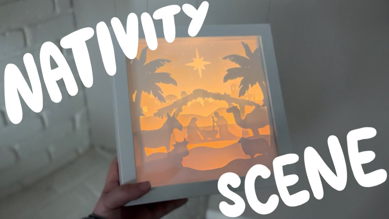Beautiful Paper Cut Light Box DIY with a Cricut! - Leap of Faith