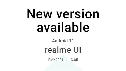 realme 6/6i realme UI 2.0 New Update C.05 | realme 6/6i Android 11 Update | realme 6/6i Update ~ 🔥🔥🔥