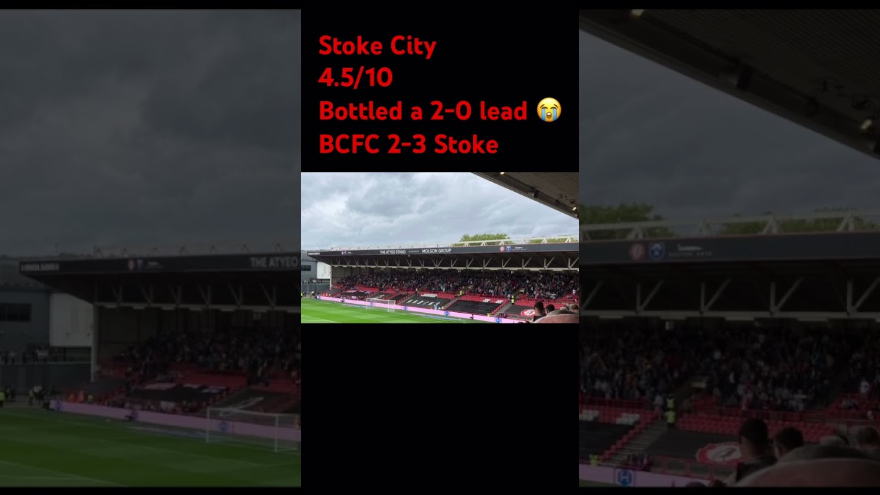 Rating away fans at Ashton Gate this season. 