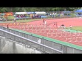 20140920 21 第50回福井県高等学校新人陸上競技大会 女子100mH決勝