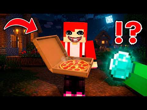 FAKE JJ Brought Pizza for Mikey at 3 am in Minecraft ?!