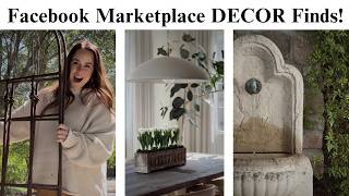 Facebook Marketplace Finds This Week Are UNREAL 😳 Home Decor Haul + Styling | Thrifted Home Decor