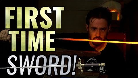 Forging a SWORD for the FIRST TIME!